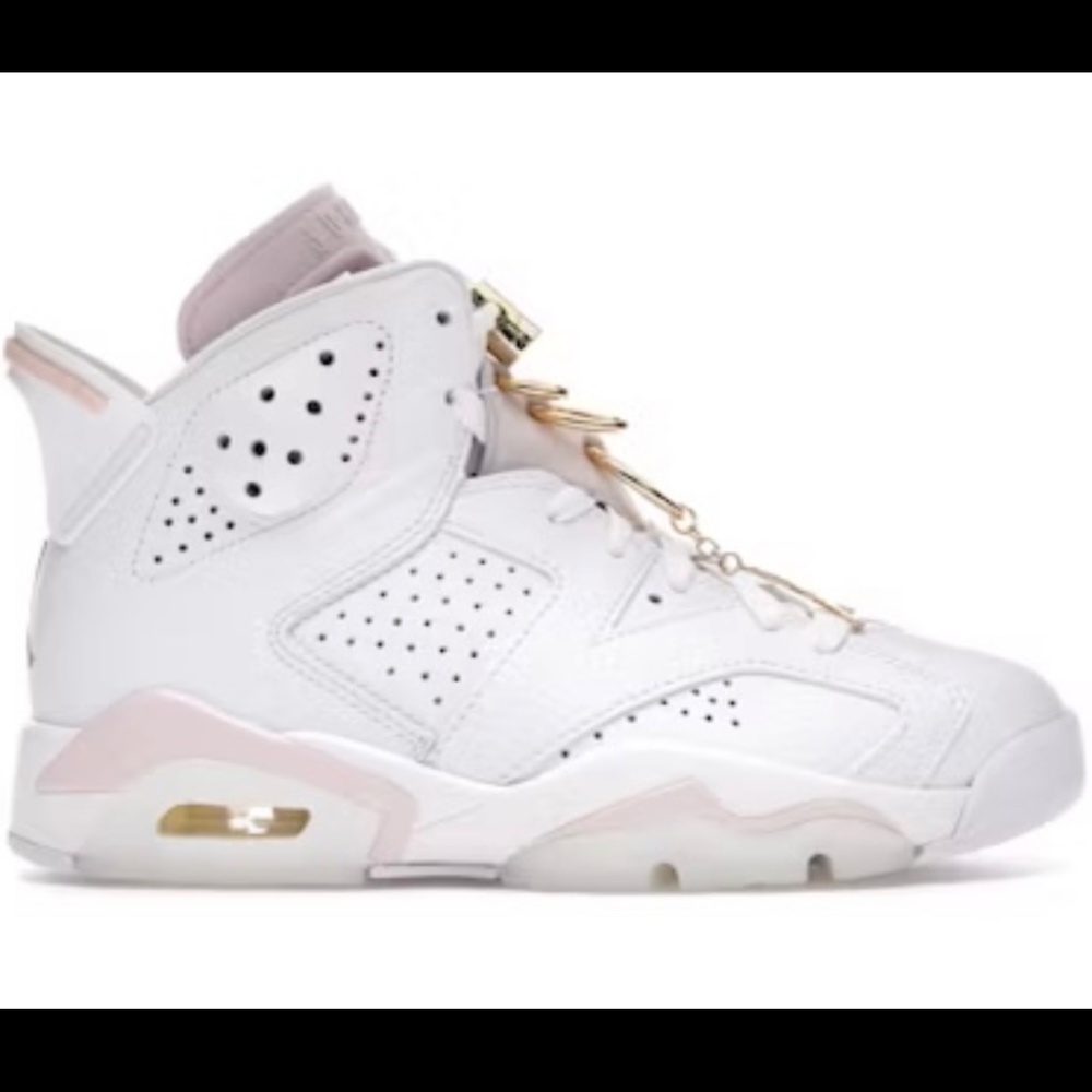 Women’s Air Jordan 6 Retro Gold Hoops